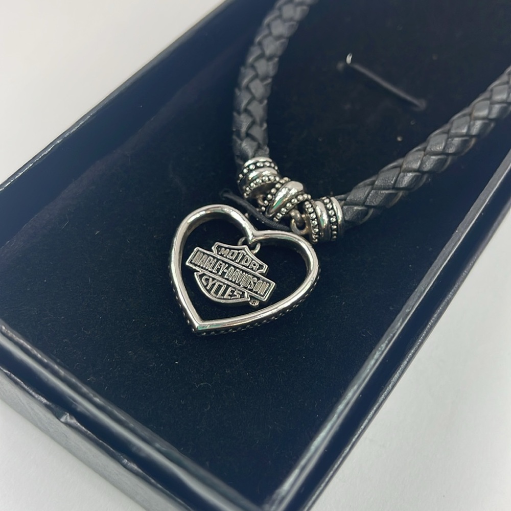 Harley Davidson Braided Leather Necklace PRICE FIRM